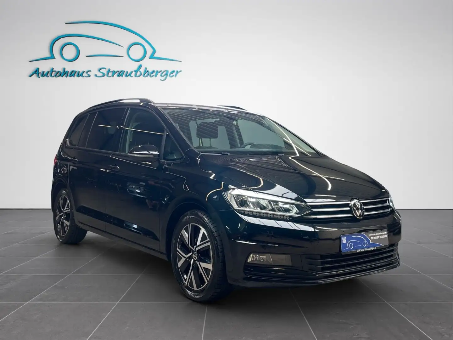 Volkswagen Touran Comfortline ACC AHK Sthz SHZ LED 3ZK RFK Negro - 2