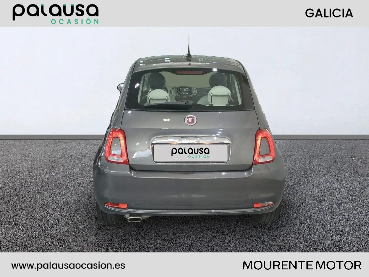 Fiat 500 1.2 Lounge Gris - 2