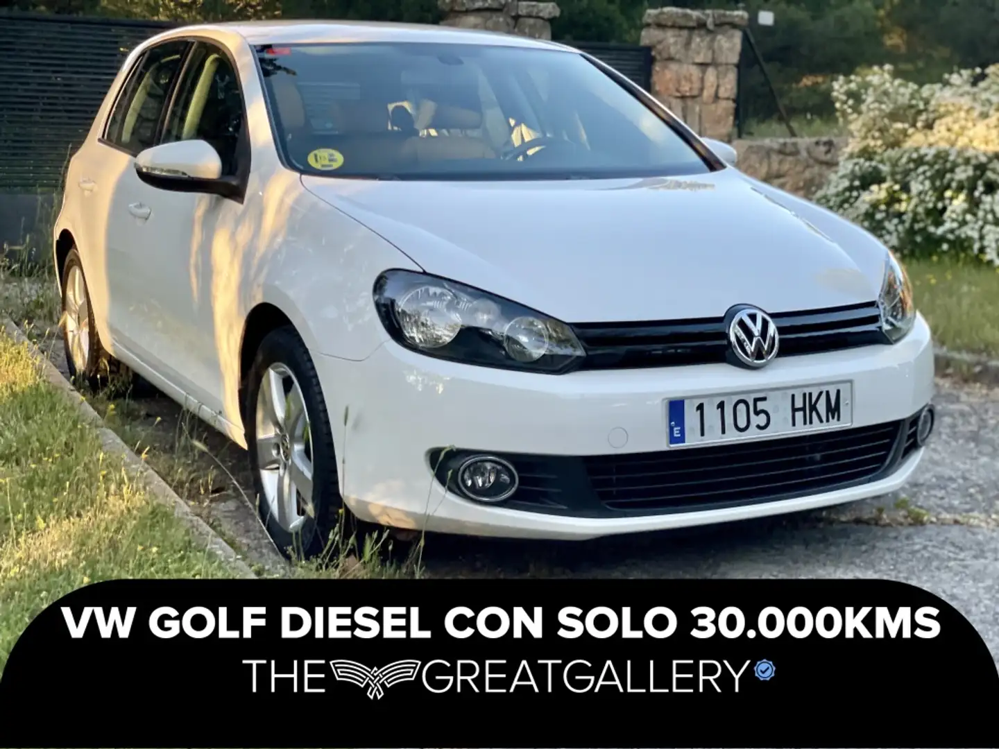 Volkswagen Golf 1.6TDI CR Advance BMT Rabbit 105 Blanco - 1