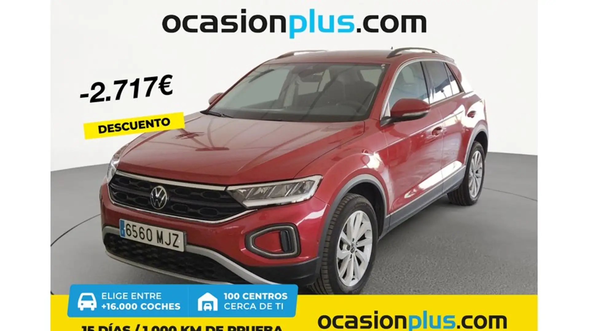 Volkswagen T-Roc 2.0TDI Life 85kW Rojo - 1