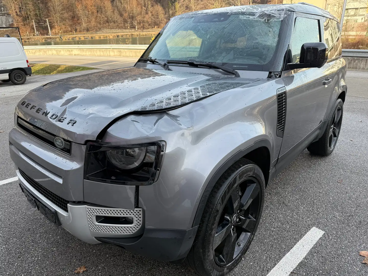 Land Rover Defender 90 D 250 SE Grau - 1