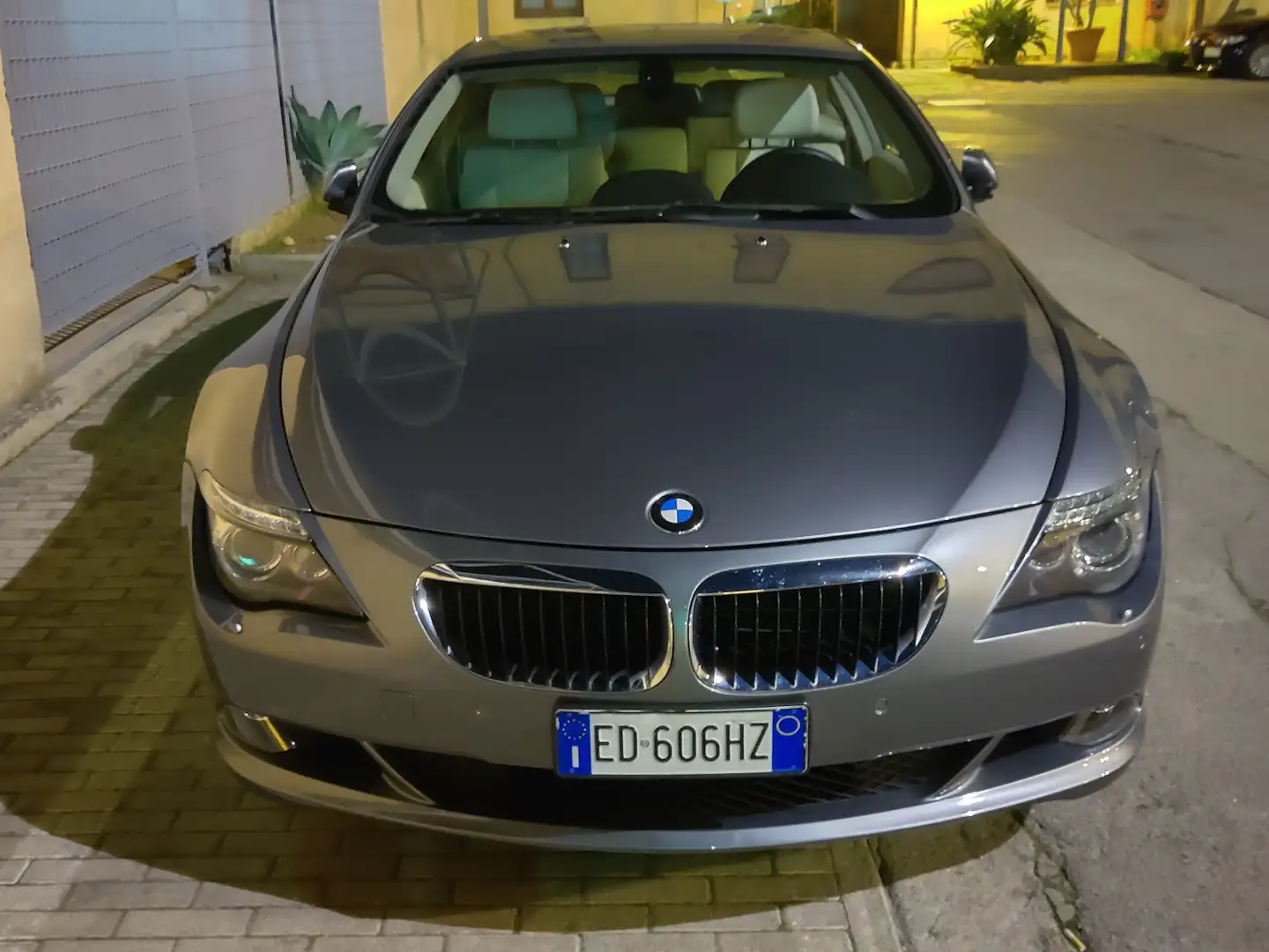 BMW 635 Serie 6 E63 Coupe 635d Coupe auto Grijs - 1