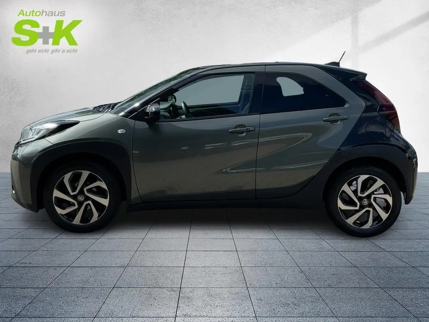 Toyota Aygo X 1,0-l-VVT-i, Pulse+Carplay+R-Kamera+GJR+ Groen - 2