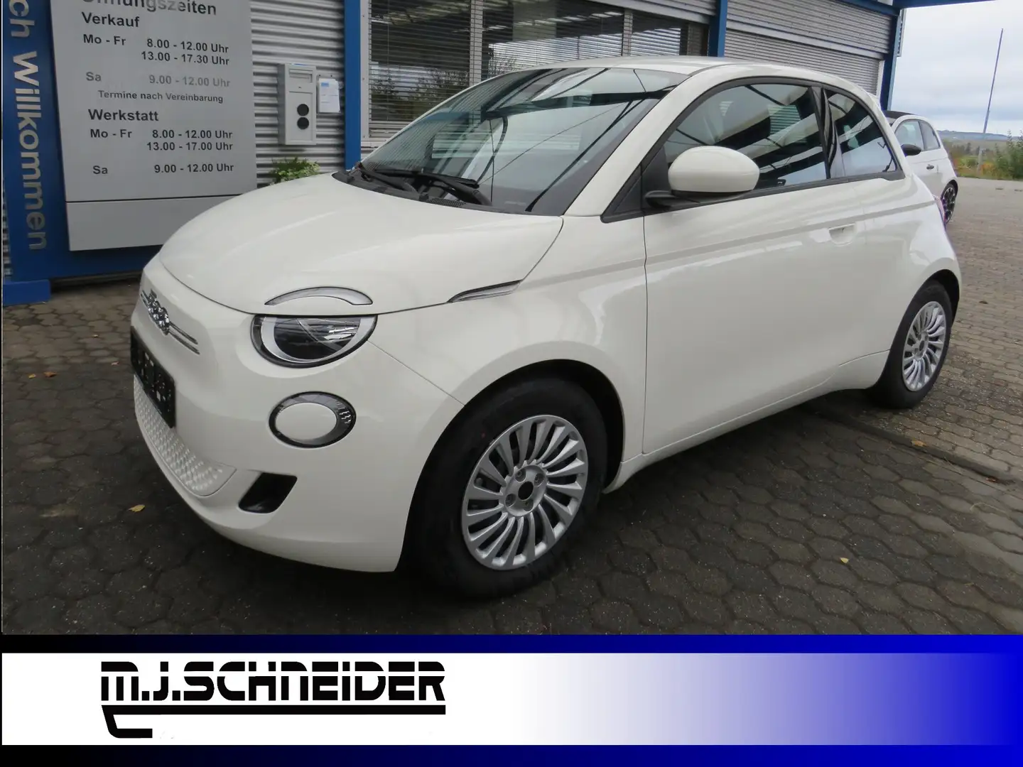 Fiat 500e Basis 42kWh Klimaautomatik DAB Tempomat Blanc - 1