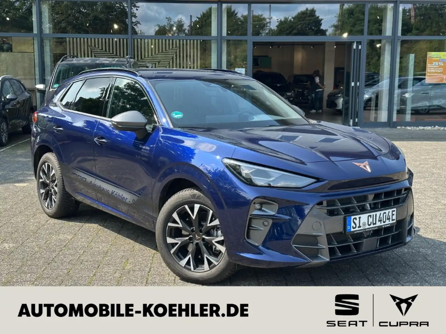 CUPRA Terramar 1.5 E-HYBRID 6-Gang DSG AHK-klappbar Digitales Coc Blau - 1