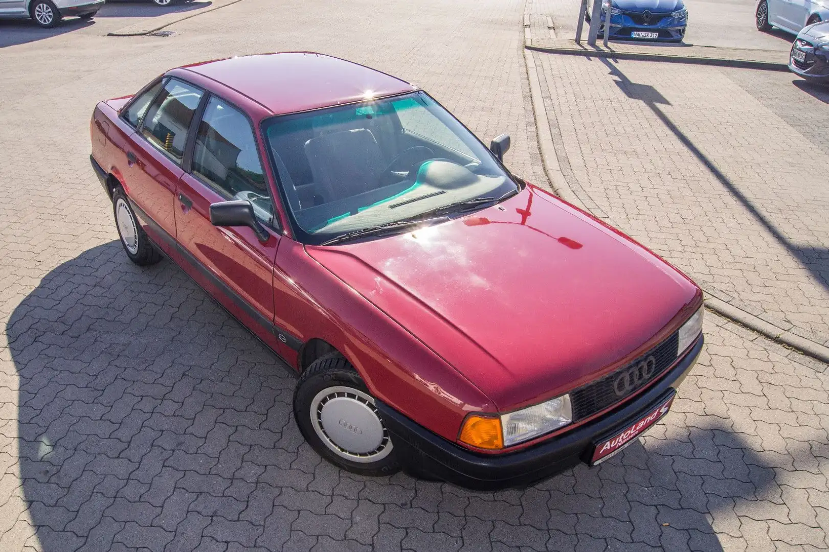 Audi 80 +kein Klima+2Hand+146000km+NR Roşu - 2