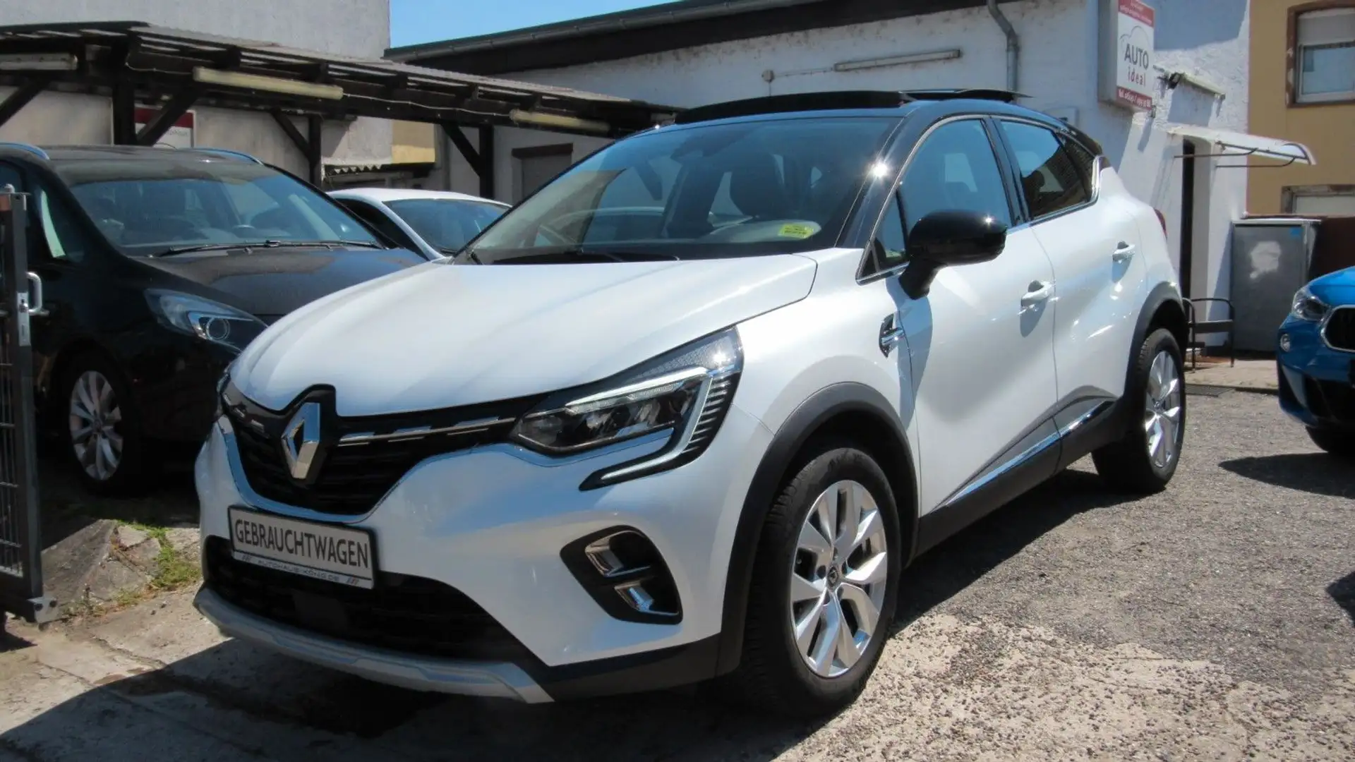 Renault Captur TCe 130 Intens*Panorama-Dach-SHZ-NAVI* Blanc - 1