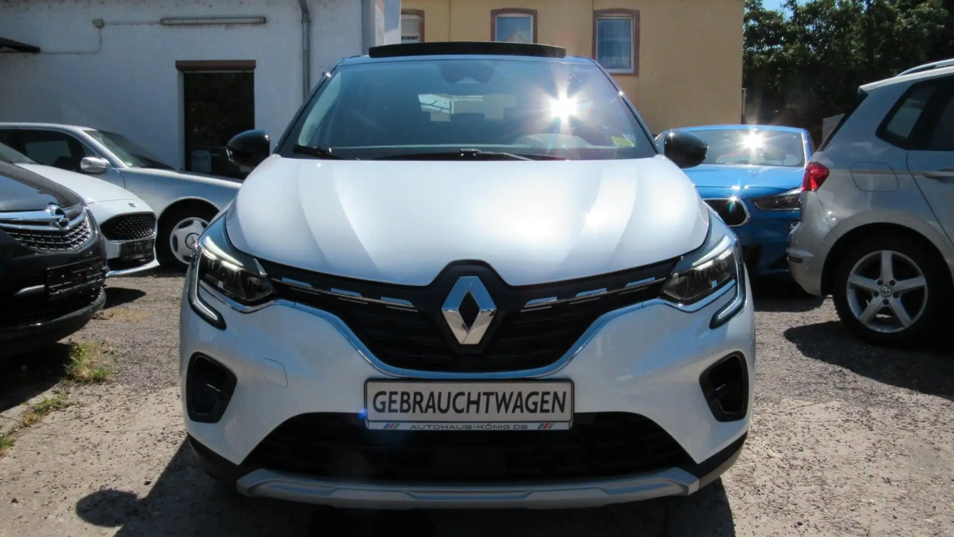 Renault Captur TCe 130 Intens*Panorama-Dach-SHZ-NAVI* Blanc - 2