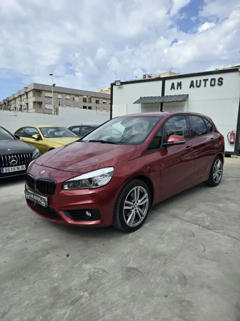 BMW 218 218i Active Tourer Rojo - 1