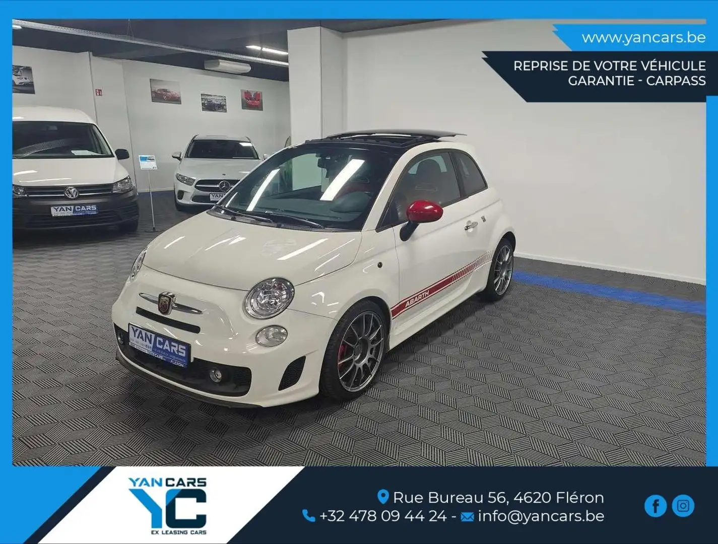 Fiat 500 ABARTH * SPECIAL EDITION * GARANTIE !PROMOTION! Wit - 1