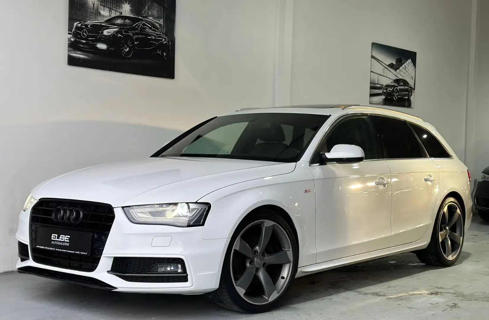 Audi A4 Avant 1.8 TFSI S line Sportpaket /plus Euro 6 Blanc - 2