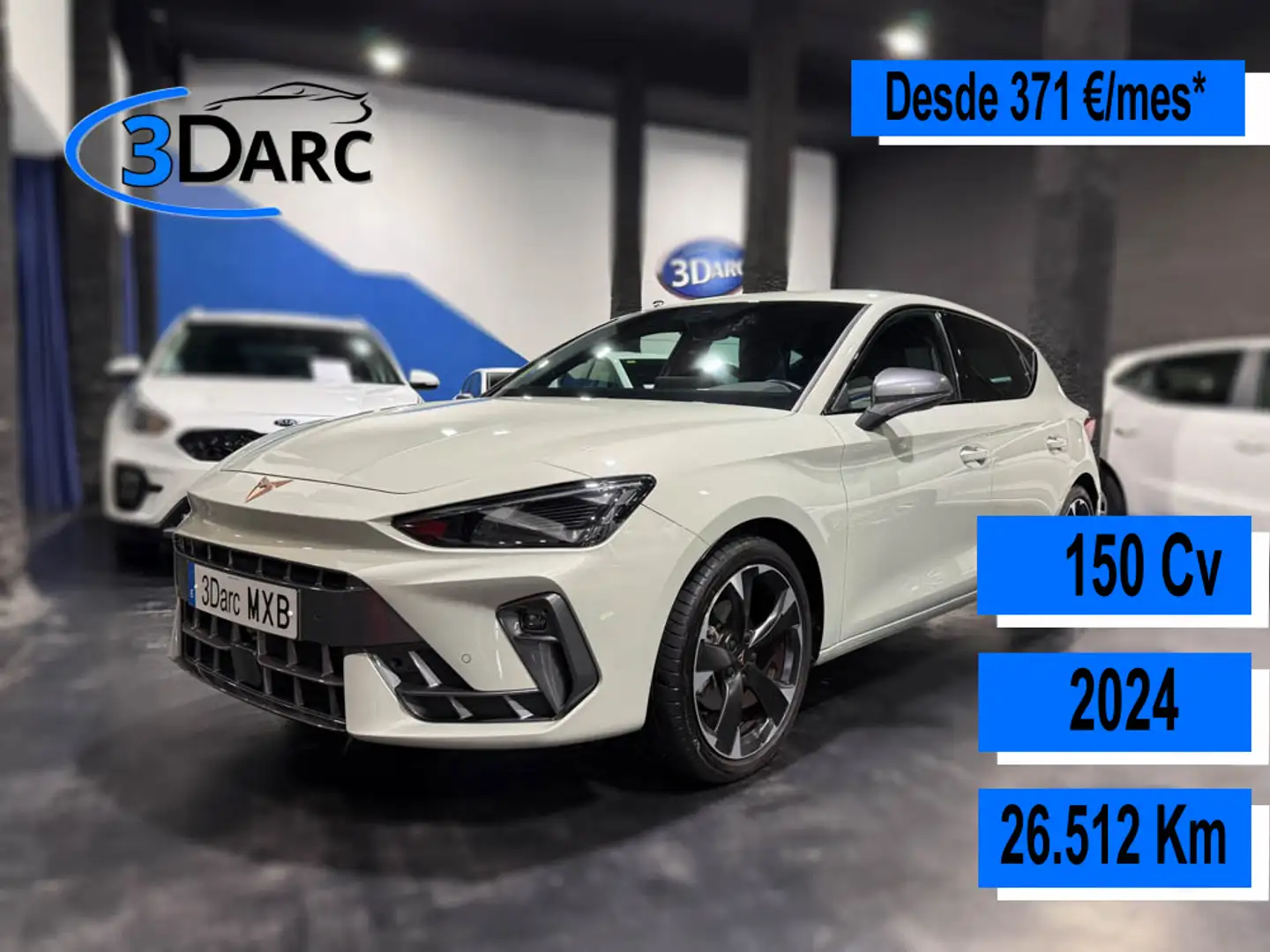 CUPRA Leon 1.5 eTSI 110 DSG Gris - 1