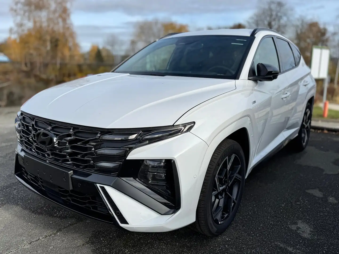 Hyundai TUCSON N-Line 1.6 T-GDi HEV 4WD AT Weiß - 1