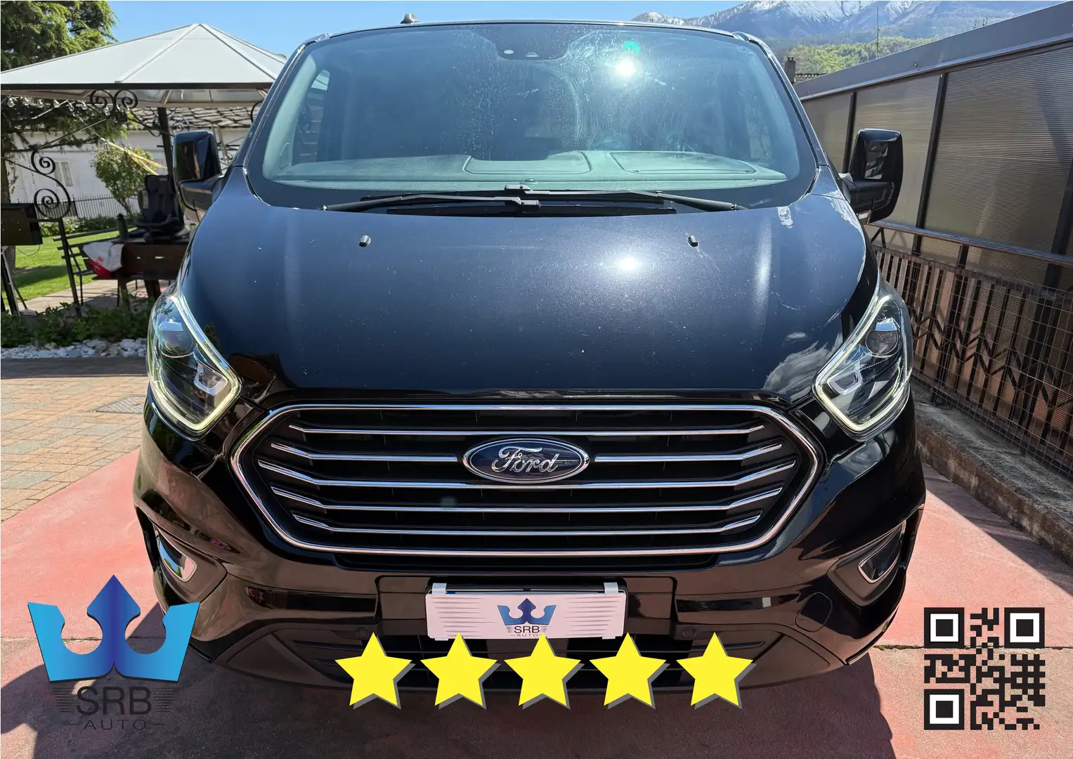 Ford Tourneo 2.0 9 POSTI * PELLE * AUTOMATICO * Nero - 2