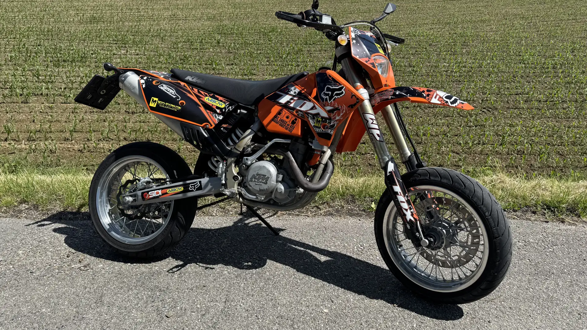 KTM 525 EXC Oranžová - 1