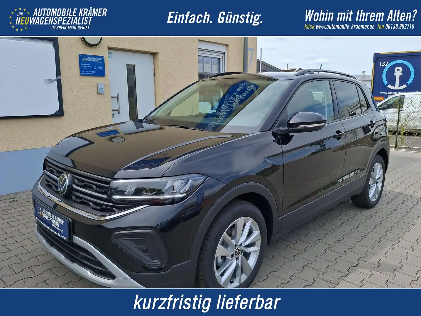 Volkswagen T-Cross Limited Life AHK 4J. Garantie Sitzheizung vorn ... Nero - 1