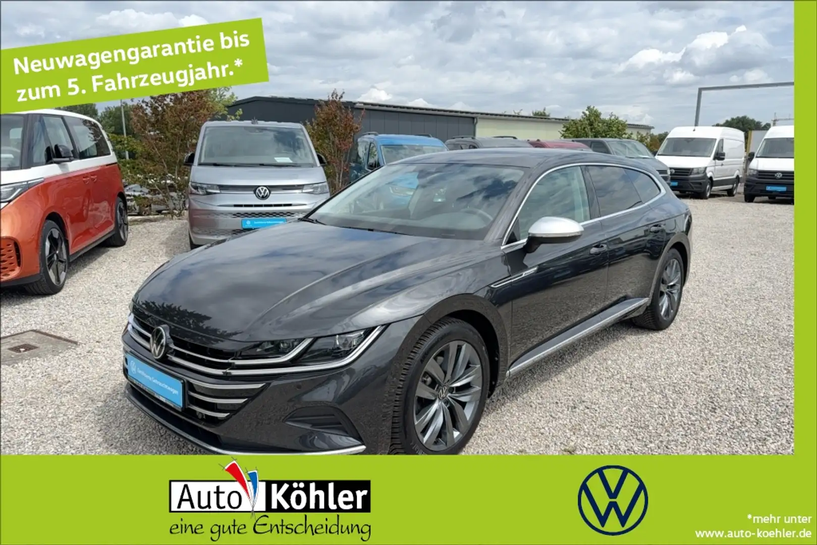 Volkswagen Arteon SB Elegance TSi DSG Matrix ACC AHK AUT LM Grau - 1
