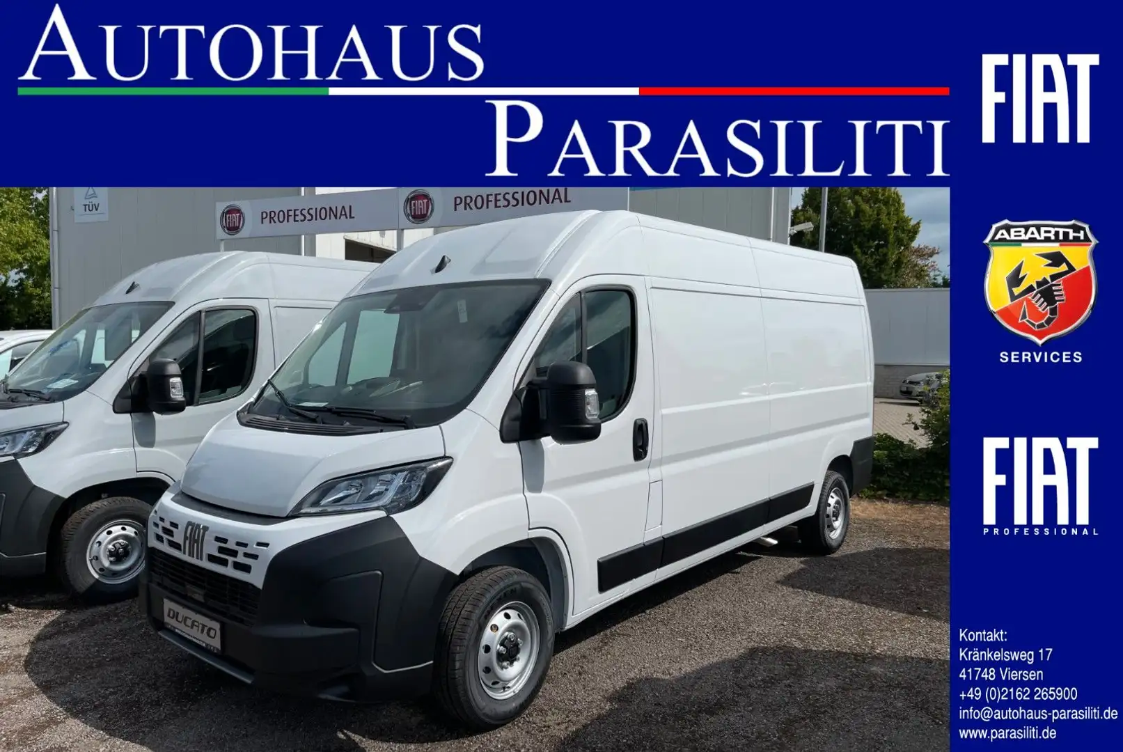 Fiat Ducato Kawa 35 L3H2 140 MJTD, NAVI, Kamera, AHK Blanc - 1