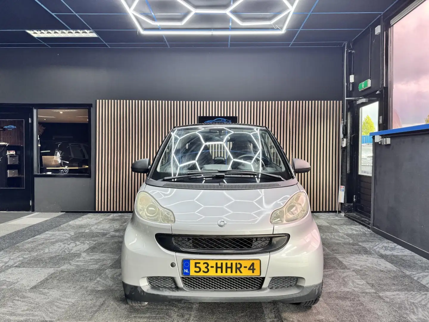 smart forTwo coupé 1.0 mhd Passion Airco Volledig Dealer onderh Gris - 2