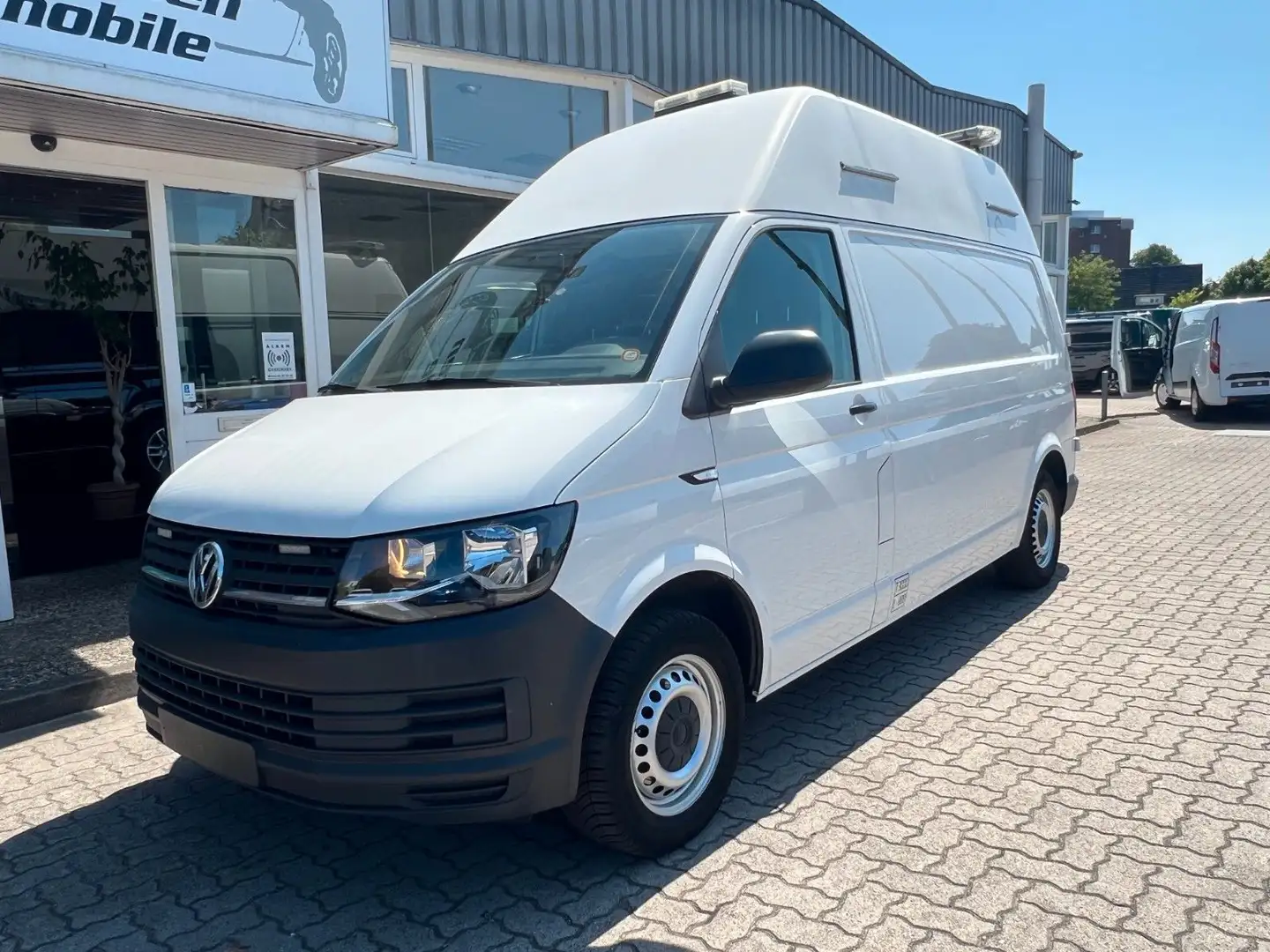 Volkswagen T6 Transporter T6TRANSPORTER/HOCH LANG/STANDHZG./KLIMA/TEMPOMAT Blanc - 2