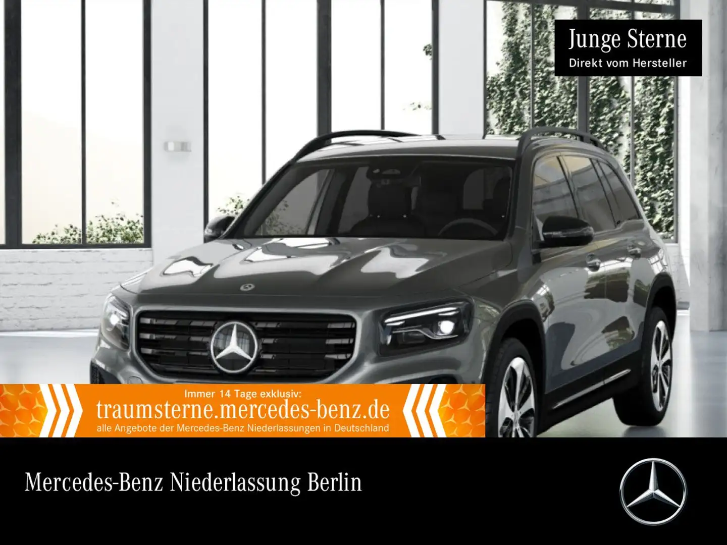 Mercedes-Benz GLB 250 4M PROGRESSIVE+NIGHT+AHK+MULTIBEAM+KAMERA Grau - 1