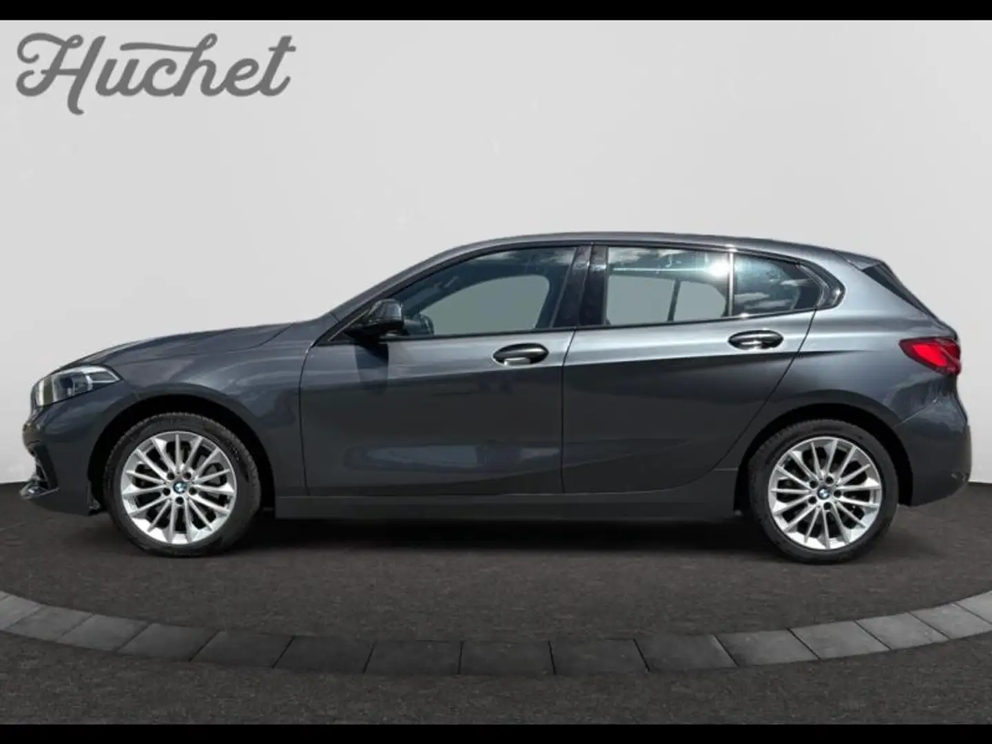 BMW 118 118dA 150ch Edition Sport Gris - 2