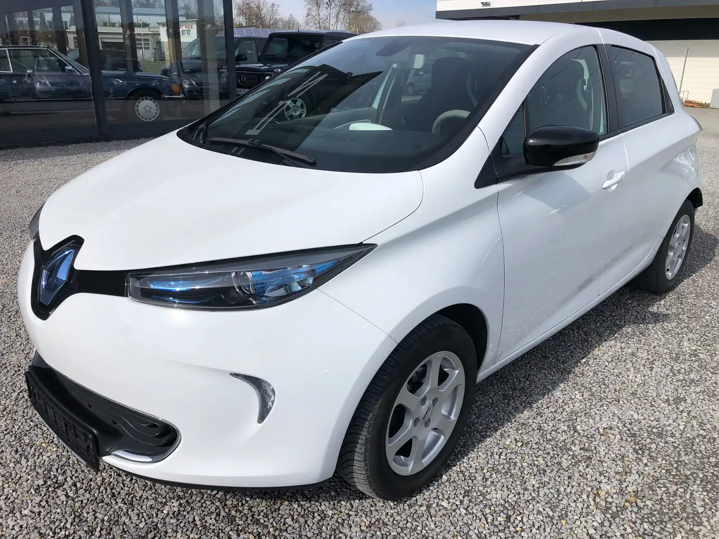 Renault ZOE Life*Easy-Paket*Einparkhilfe*Navi*1.Hand* Weiß - 1