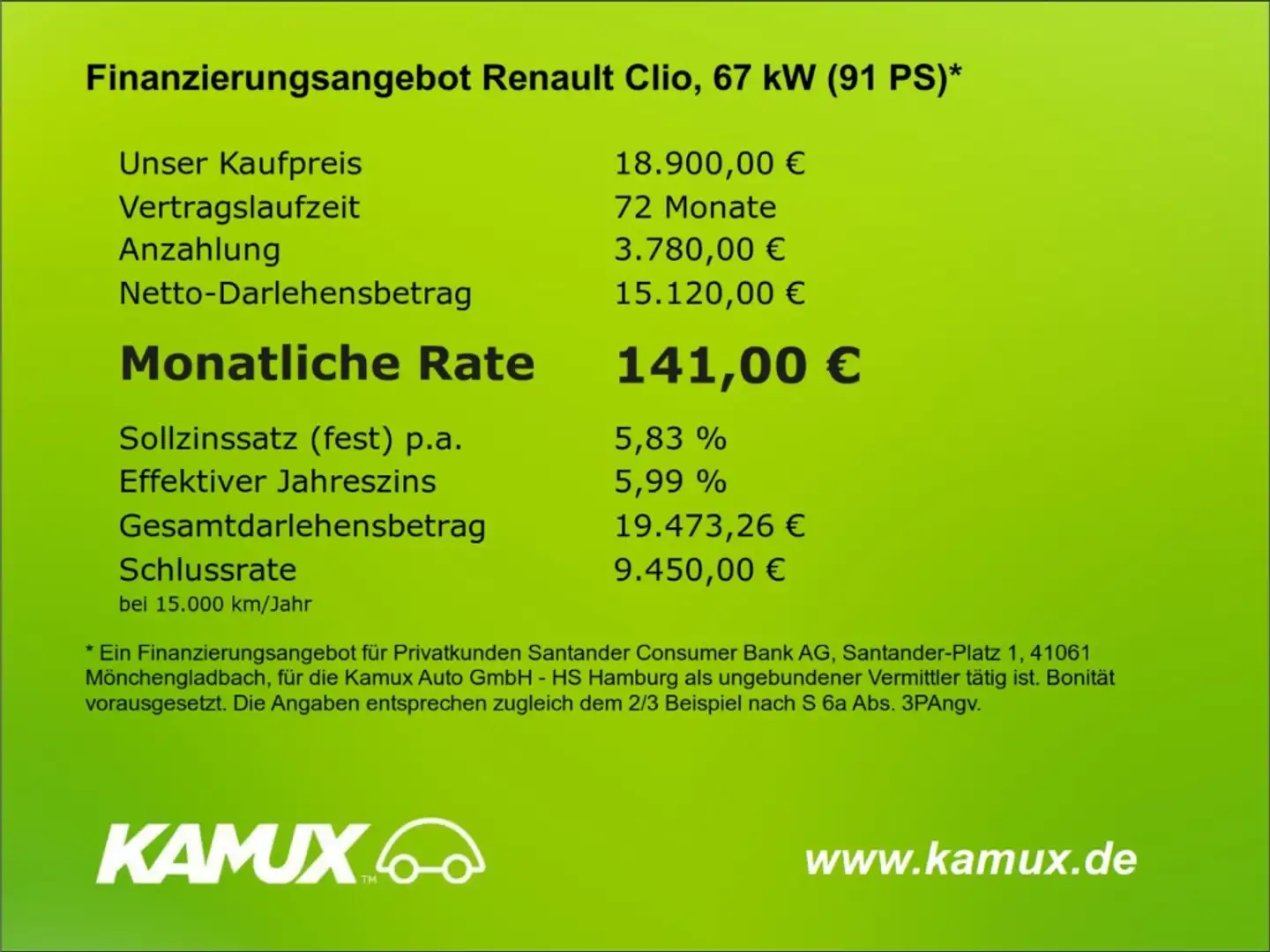 Renault Clio 1.0TCe Aut.Evolution+LED+VIRTUAL+CARPLAY Grau - 1
