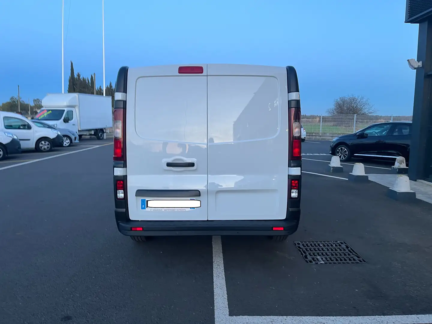 Renault Trafic FGN L2H1 1300 KG DCI 95 GRAND CONFORT Blanc - 2