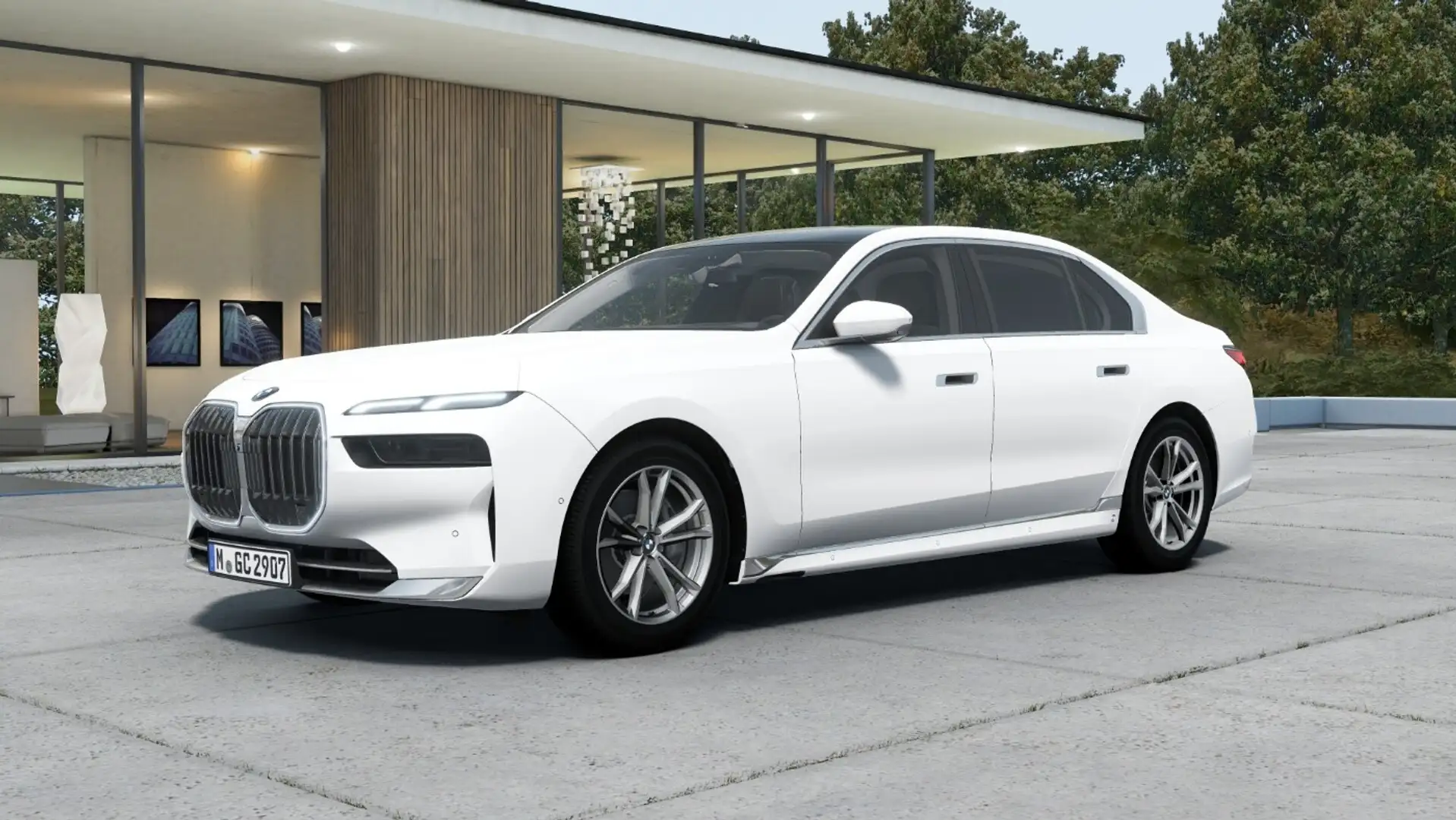 BMW 740 d xDrive Limousine Blanc - 2