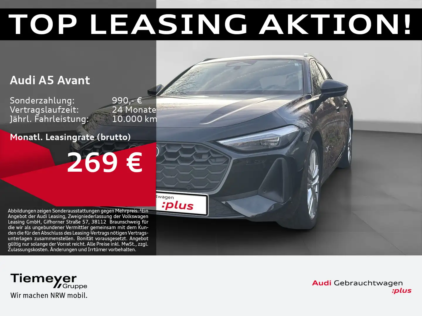 Audi A5 TFSI Q ADVANCED LM19 SPORTSITZE AHK KAM Schwarz - 1