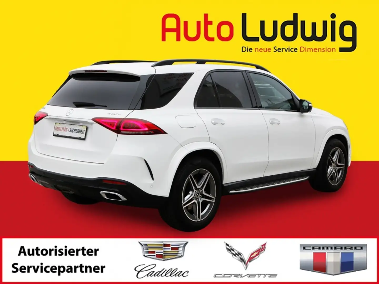 Mercedes-Benz GLE 400 d 4 Matic *AMG Paket*Night Paket*NAVI*LED*AHK*P... Blanc - 2