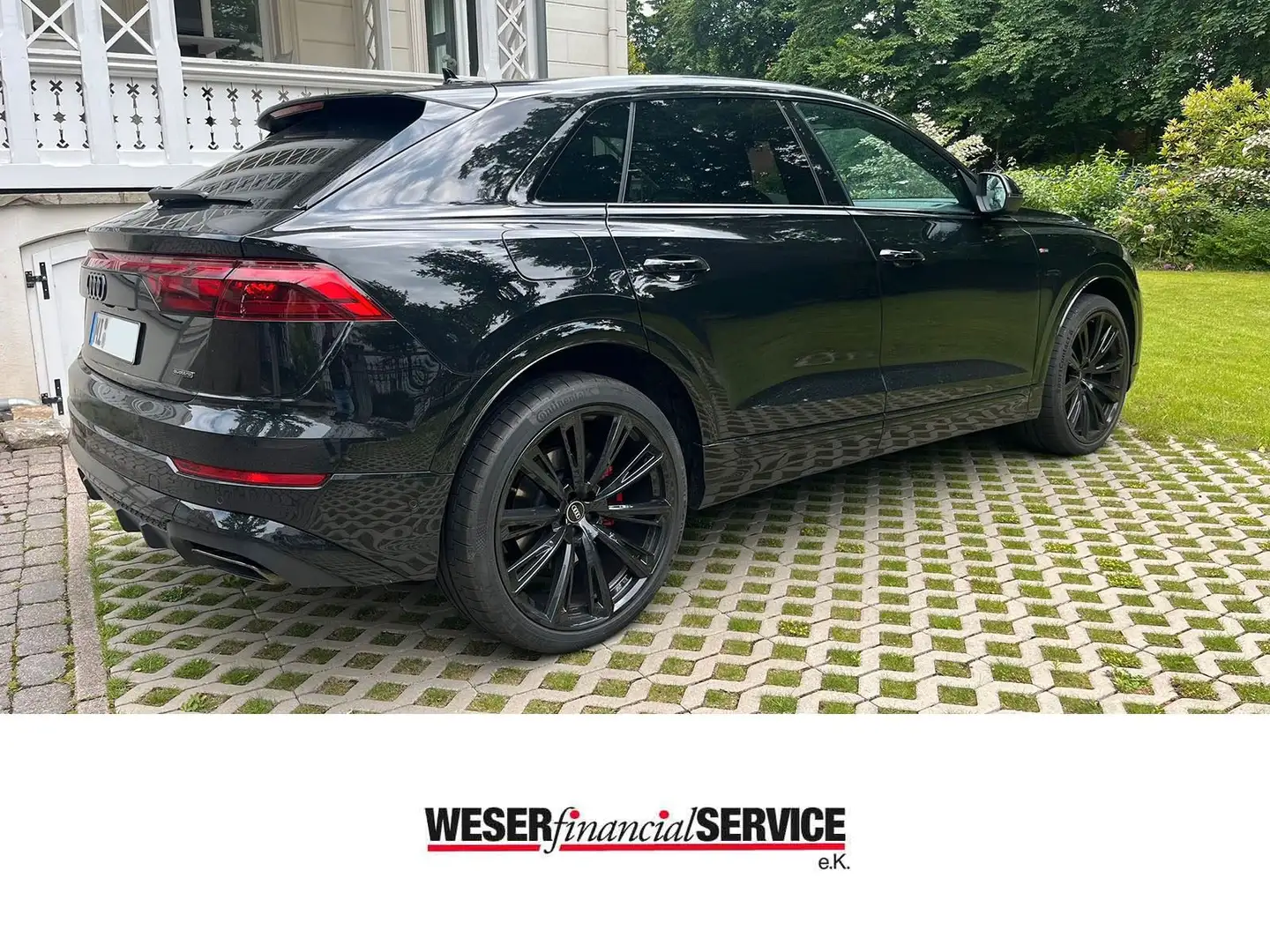 Audi Q8 50 TDI*S-Line*23Zoll*Pano+Leder*Tour!Matrix! Negro - 2