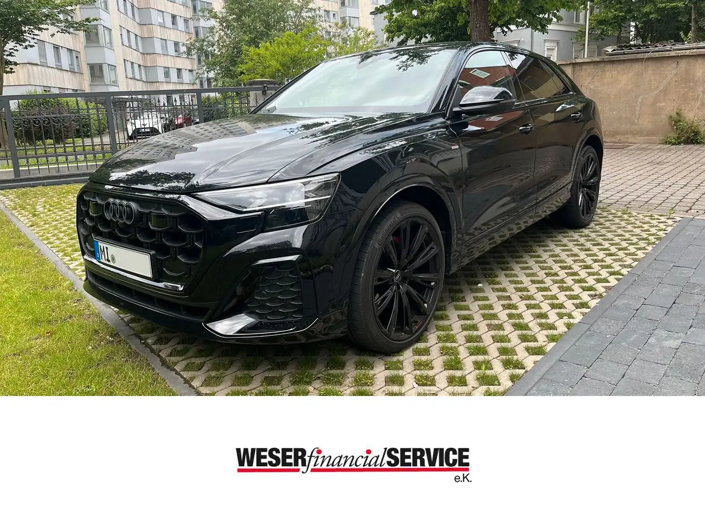 Audi Q8 50 TDI*S-Line*23Zoll*Pano+Leder*Tour!Matrix! Negro - 1