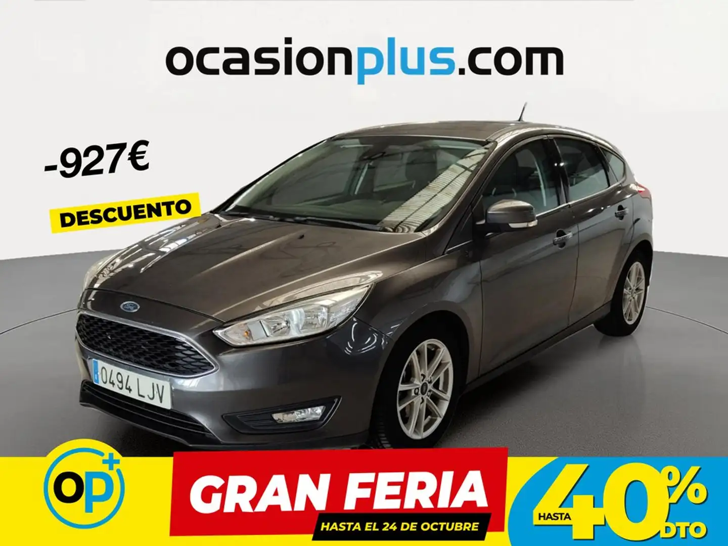 Ford Focus 1.5TDCi Trend+ 120 Gris - 1