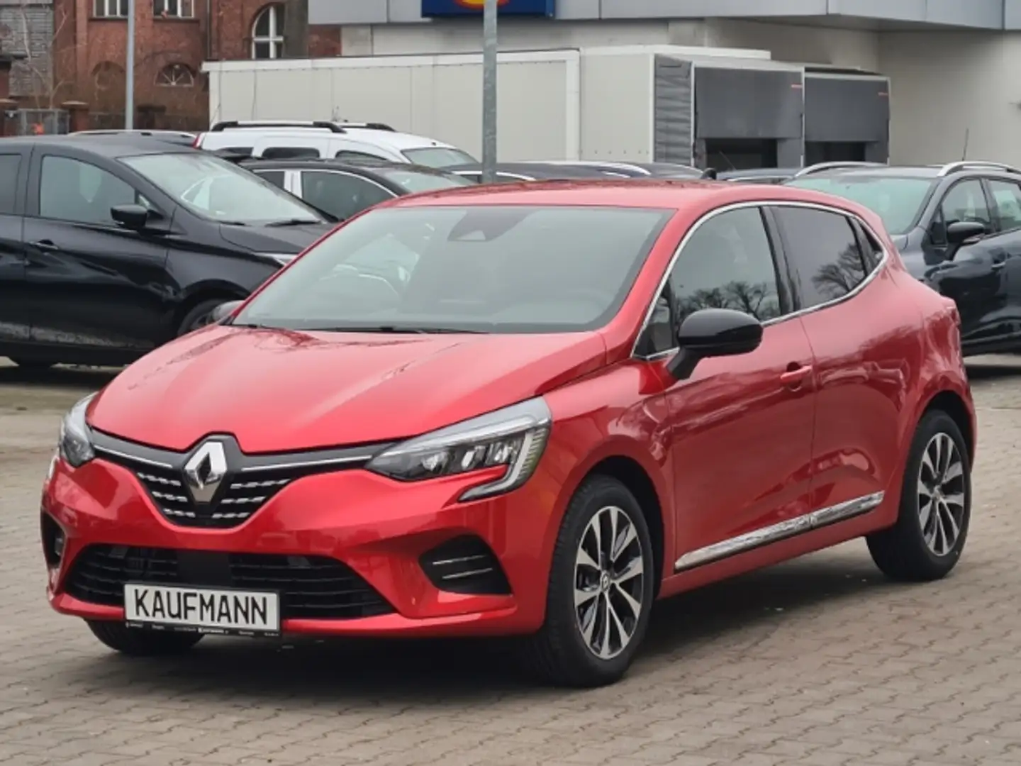 Renault Clio V Techno 1.0 TCe 90 Automatik Červená - 1