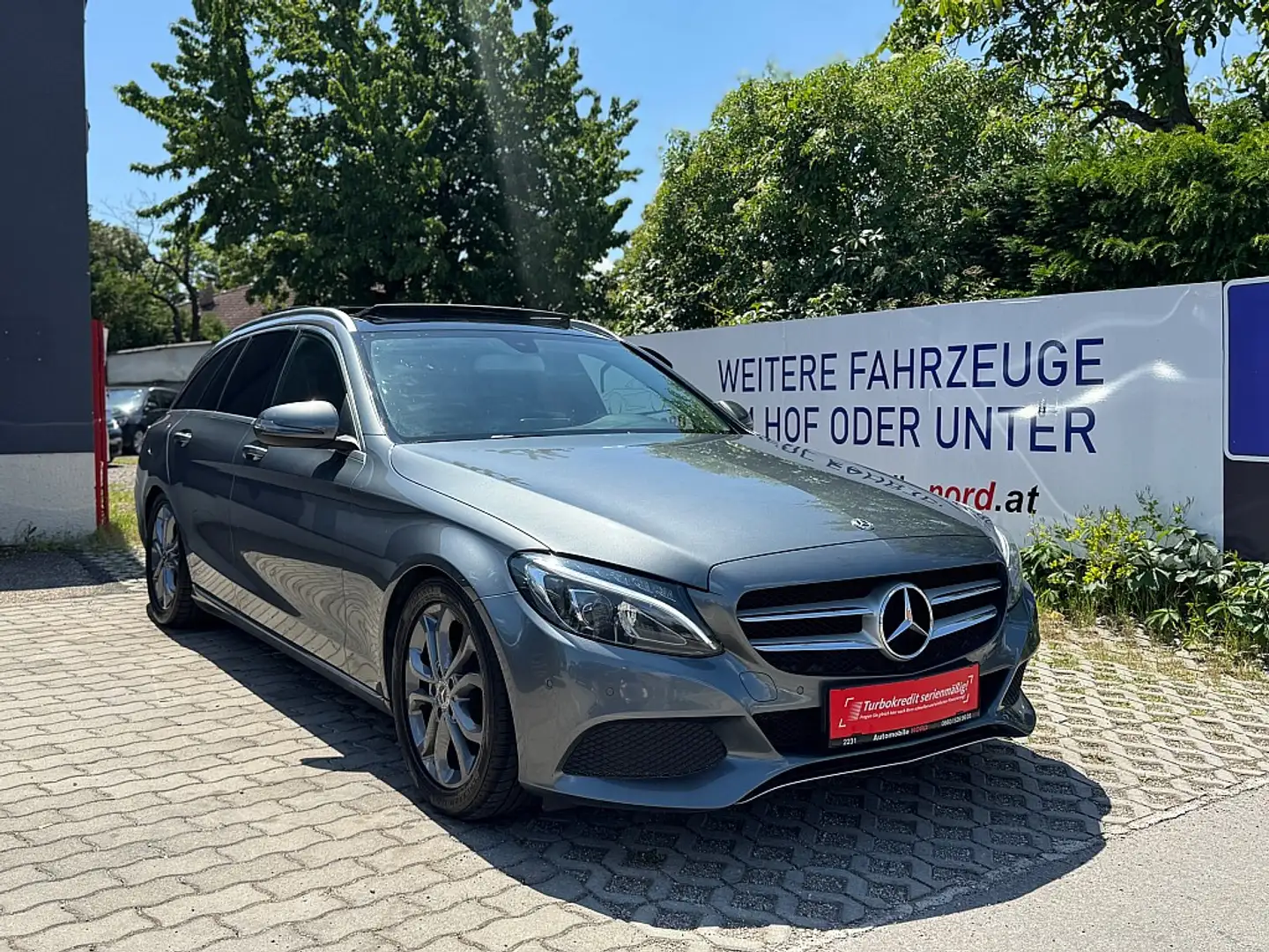 Mercedes-Benz C 200 d T | PANORAMA | LED | NAVI | KAMERA | Grijs - 1