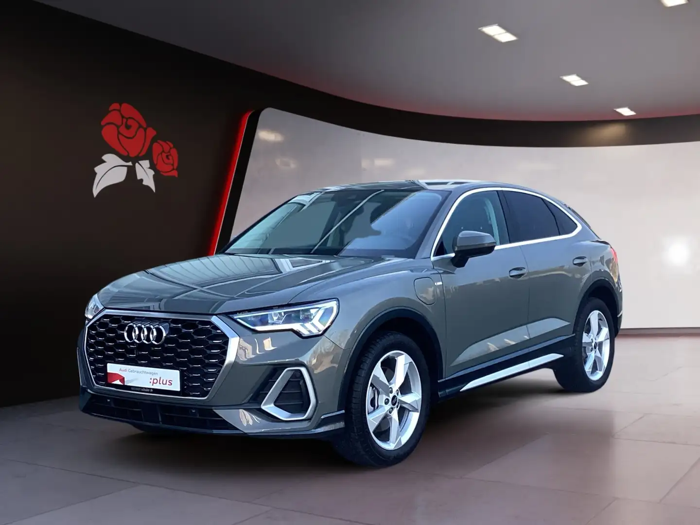 Audi Q3 Sportback 45 1.4 TFSI e S-line AHK LED ACC Navi A Grau - 2