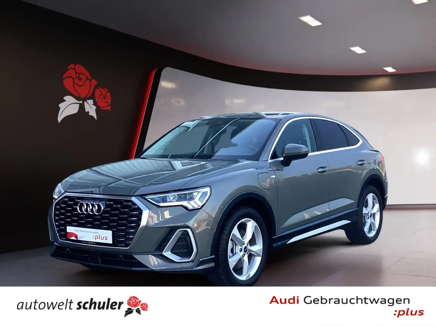 Audi Q3 Sportback 45 1.4 TFSI e S-line AHK LED ACC Navi A Grau - 1