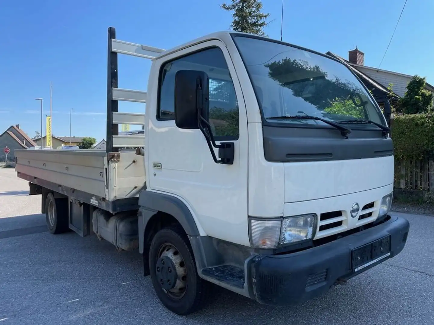 Nissan Cabstar E 35.13 lang 3,0 TD PRITSCHE ***89300KM ** Wit - 1