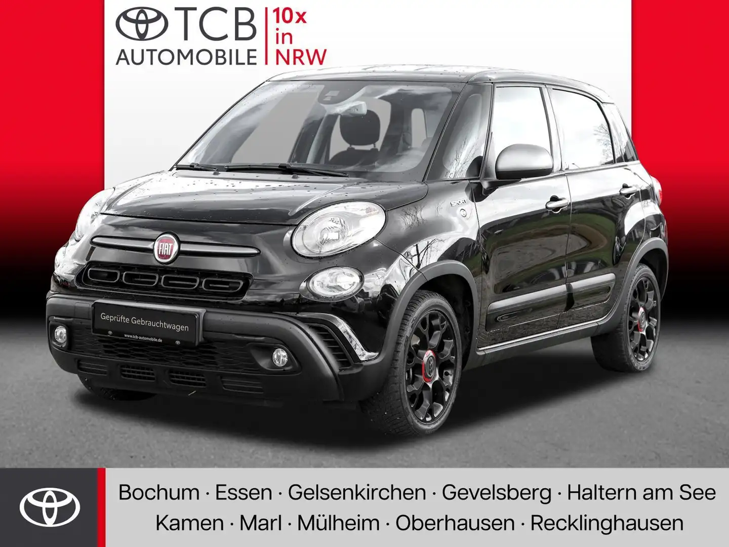 Fiat 500L 1.4 16V Sport  *NAVI*CARPLAY*KAMERA* Zwart - 1