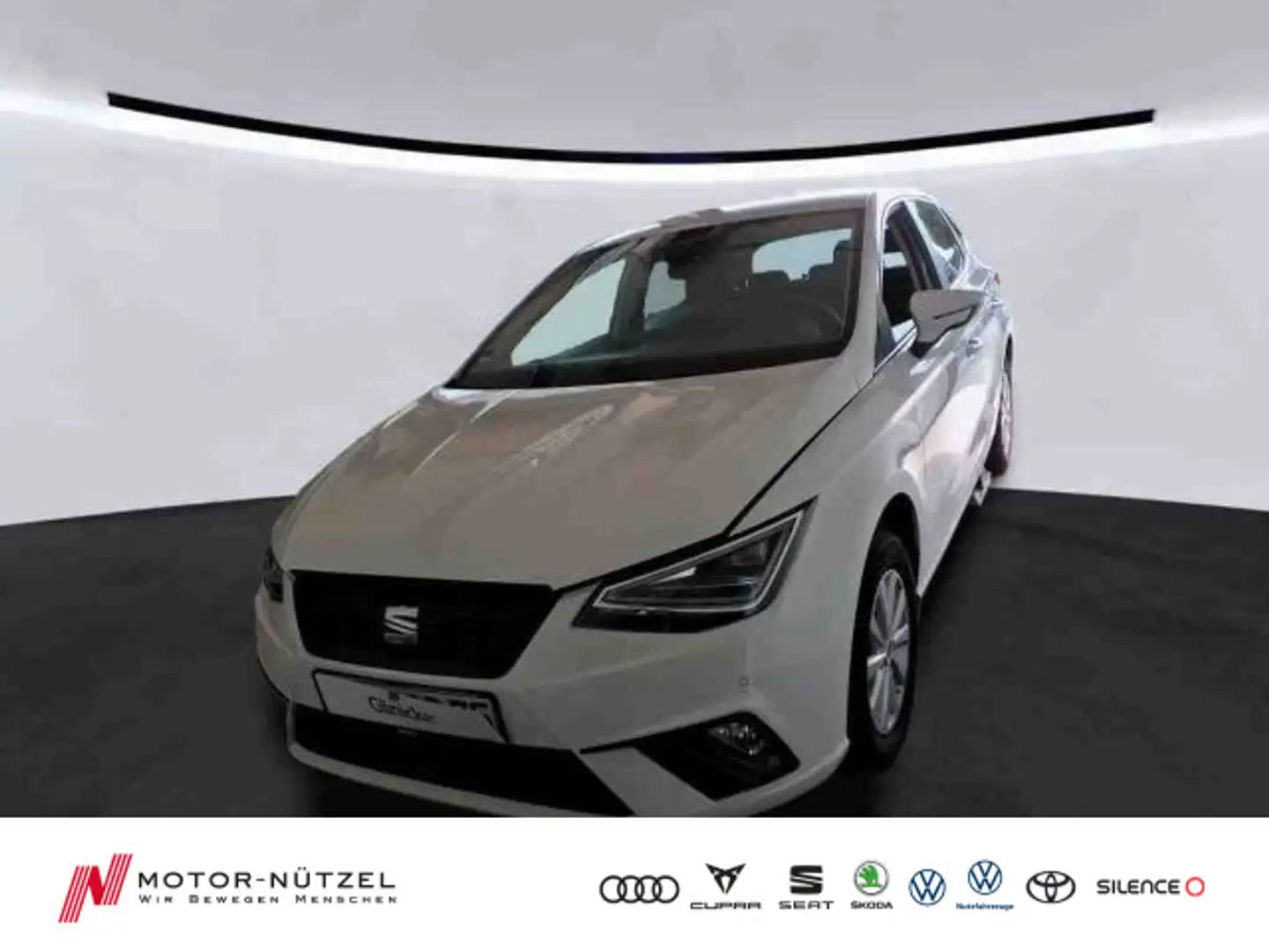 SEAT Ibiza 1.0 TSI STYLE LED+APP+SHZ+RFK+2xPDC+GRA+VC Weiß - 1
