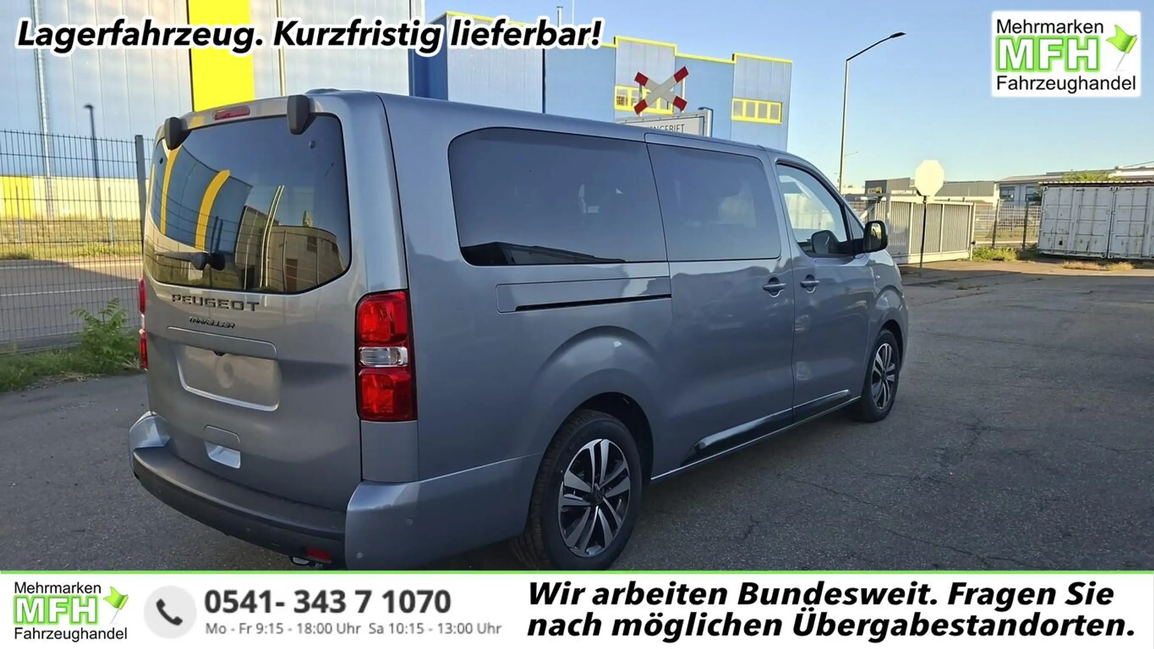 Peugeot Traveller Allure L3 Pano StHz AHK Leder Keyl Nav 130 kW (...