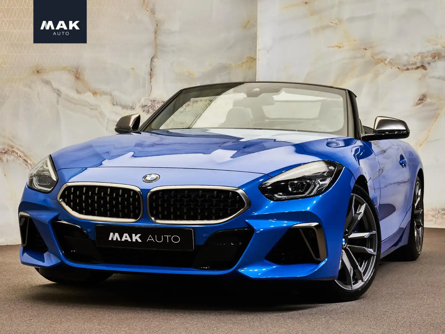 BMW Z4 Roadster M40i High Executive, 19", H/K, M stoelen, Blauw - 1
