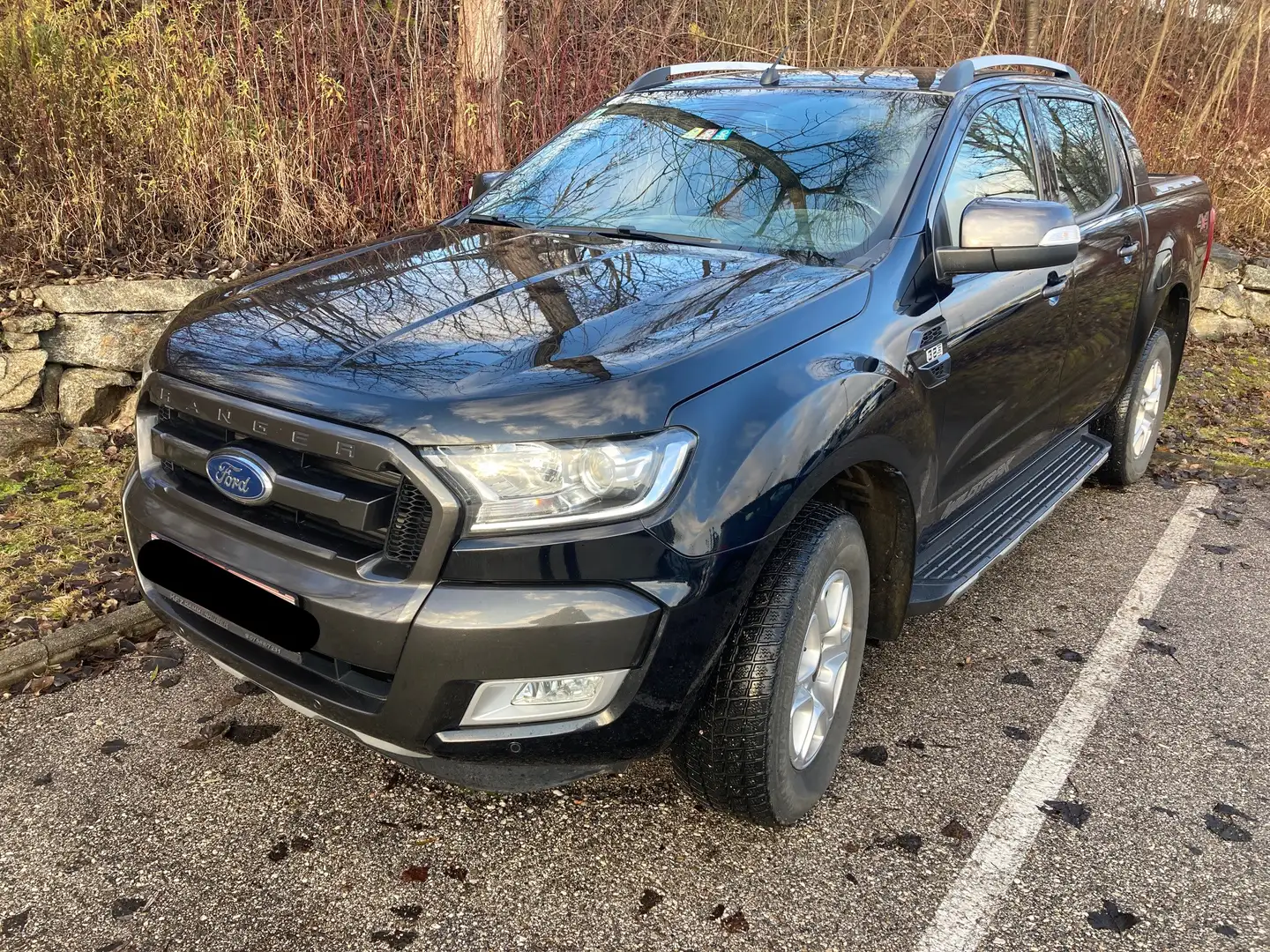 Ford Ranger Wildtrak 4x4 3,2 TDCi Aut. Schwarz - 2