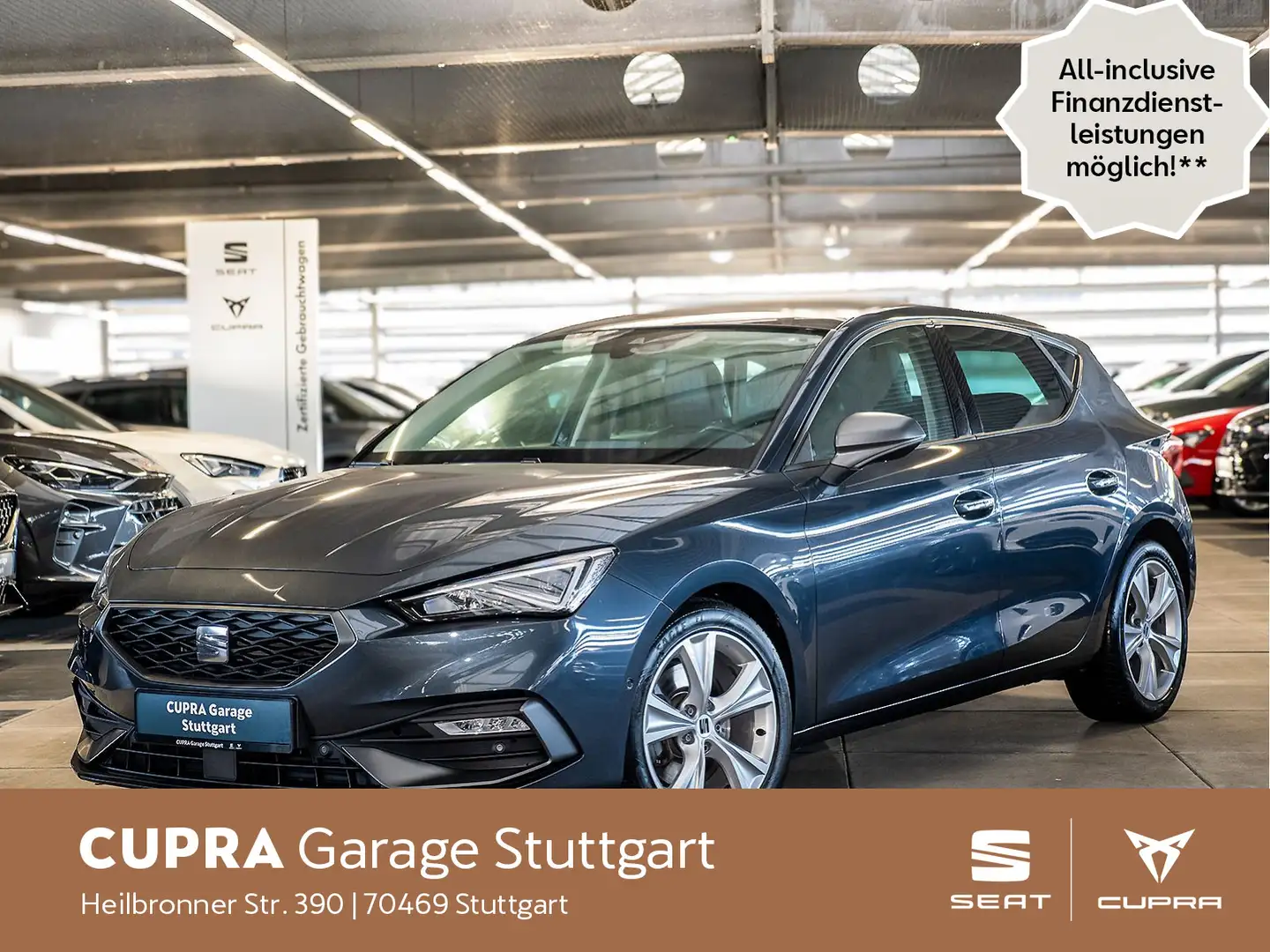SEAT Leon 2.0 TSI FR 140KW DSG *PANO* *Winterpaket* * Grau - 1