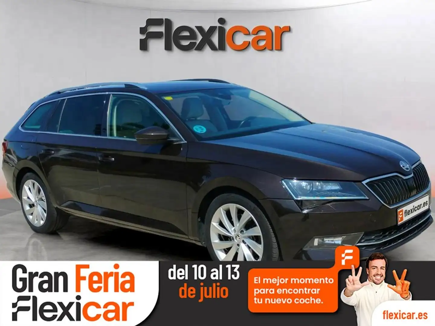 Skoda Superb Combi 2.0 TDI 110kw (150cv) DSG SportLin Marrón - 1