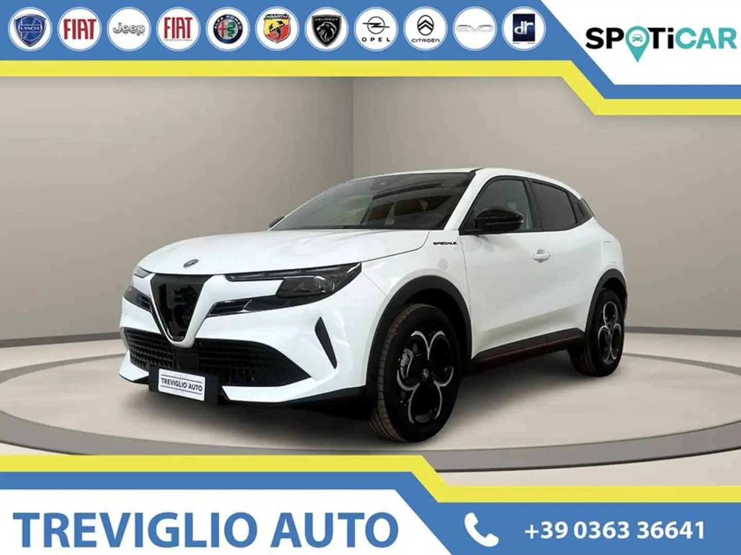 Alfa Romeo Junior 1.2 136 CV Hybrid eDCT6 Speciale Bianco - 1