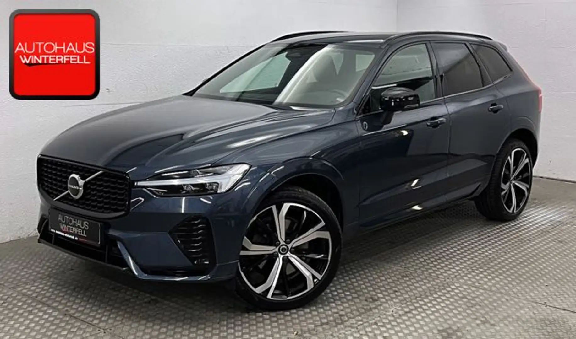 Volvo XC60 B4 PLUS DARK 21Z+AHK+H&K+STANDHEIZUNG+LED+ Bleu - 1