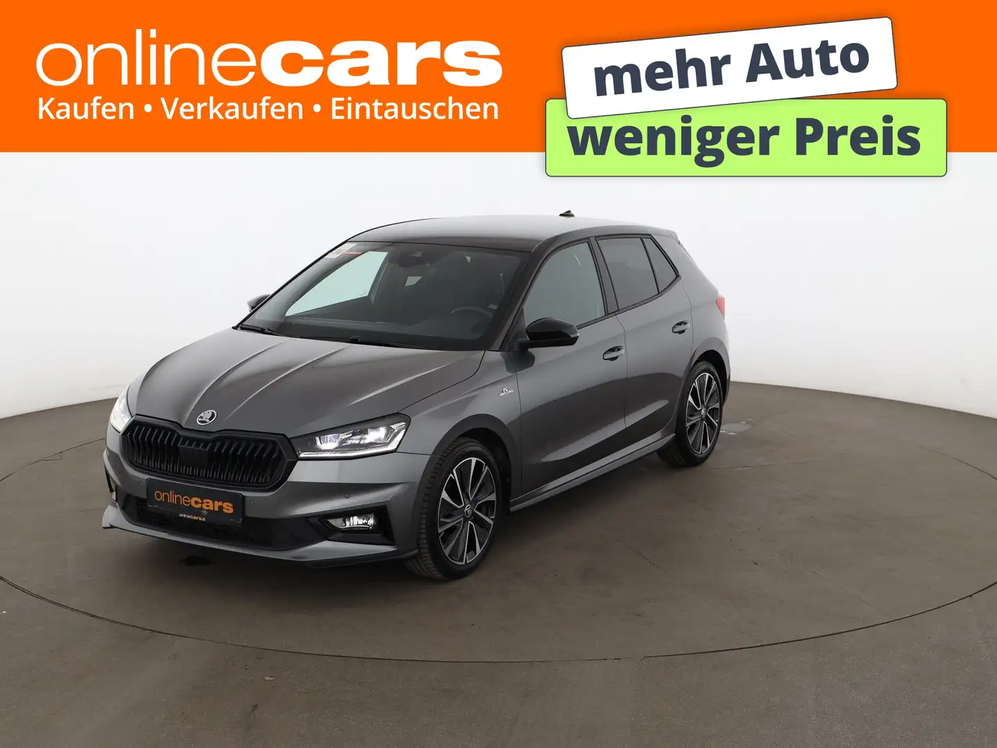 Skoda Fabia 1.5 TSI Monte Carlo Aut LED RADAR R-CAM NAV Grau - 1